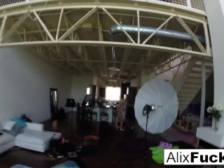 Surreal Swing solo with Alix Lynx in_her daisy_dukes