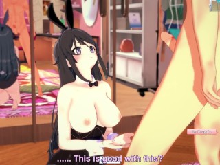 3D / Anime / Hentai, Virgin Konijnenmeisje Wordt Voor De Eerste Keer Geneukt!!