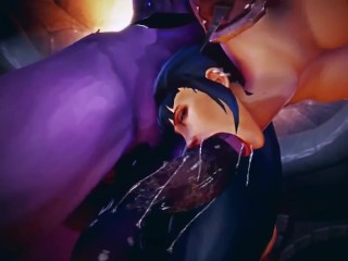 Female Warlock takes N'ziri's huge futa cock - by Jimahn, voiced by CinderDryadVA