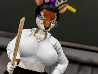 Good Girl Ott Herself in Detention - Second Life Yiff