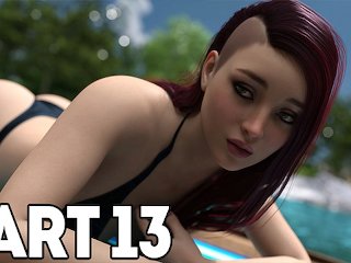 60fps, brunette, role play, pc gameplay