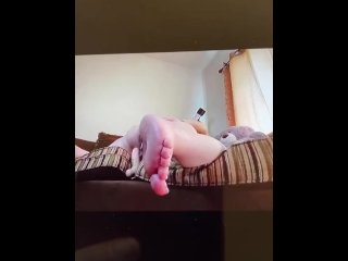 vertical video, doggystyle, bbw, feet