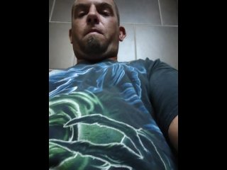 ALMOST CAUGHT - Jerking_Off In The Mall Bathroom