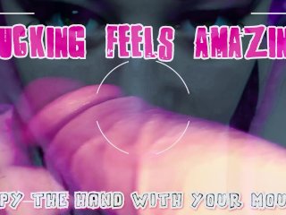 Learn to give head from the sissy gay sex puppet