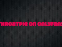 German Blonde Teen Gives Handlebar Facefuck Blowjob in 69 with Pulsating Cum in Throat