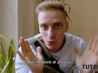 TUTOR4K. Physics tutor dragged into unplanned affair with new student screenshot number 1