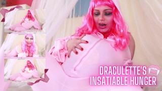 Draculette's onverzadigbare honger - POV wordt verslonden en geëvacueerd!! (Dezelfde maat Vore)