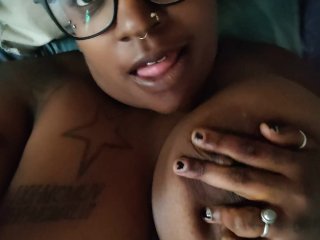 ebony big tits, ebony, solo female, exclusive