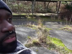 Video BLACK DICK and HIS BUDDY fuck this SKINNY BITCH: INTERRACIAL THREESOME OUTDOOR! StevenShameDating