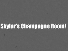 Video Do you want to experience stripper Skylar Vox in her Champagne Room?