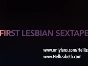 Preview 1 of Hot MILF FIRST Lesbian Sextape EVER!