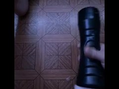 Me playing with my new toy 