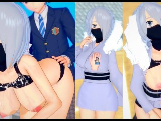 [hentai Game Koikatsu! ]have Sex with Big Tits my Hero Academia Reiko Yanagi.3DCG Erotic Anime Video