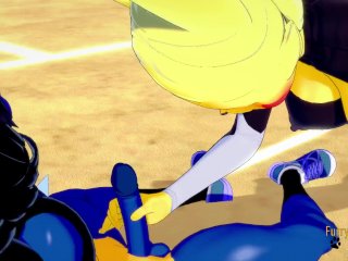 Pokemon Hentai Furry - Lucario x Pikachu Hard_Sex