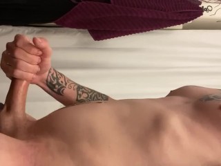 Tattooed Male Jerking off till I Cum, Dirty Talk - Pornhub Gay