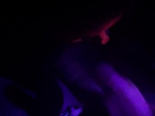 Rave Girl Sucking My Cock on theBathroom