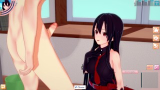 3D / Anime / Hentai. AKAME GA K*LL: Akame perde a virgindade e é creampied duas vezes por um pau grande !!