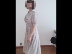【ふたなり風・女装オナニー】女の子の洋服着てオナニーしました！ - Screenshot 1 of 16 - Japanese Uncensored