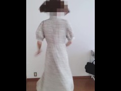 【ふたなり風・女装オナニー】女の子の洋服着てオナニーしました！ - Screenshot 2 of 16 - Japanese Schoolboy