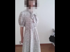 【ふたなり風・女装オナニー】女の子の洋服着てオナニーしました！ - Screenshot 6 of 16 - Japanese Uncensored