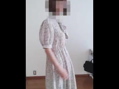【ふたなり風・女装オナニー】女の子の洋服着てオナニーしました！ - Screenshot 7 of 16 - Japanese Schoolboy