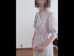 【ふたなり風・女装オナニー】女の子の洋服着てオナニーしました！ - Screenshot 8 of 16 - Crossdresser