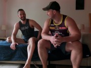 Preview 4 of Fucking a rugby stud raw with by big dick - Sam Brownell