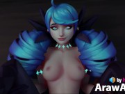 Preview 2 of Gwen from LOL fucked by You (with ASMR sound) 3d animation loop hentai anime league of legends POV