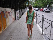 Preview 2 of I've ripped my dress off and get naked in public