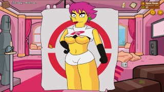 Simpsons - Burns Mansion - Deel 14 Maude The Non door LoveSkySanX
