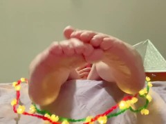 Kay reads a fairytale barefoot  - Screenshot 10 of 16 - Feet