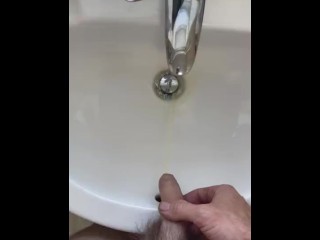 Pissing in sink cause why not