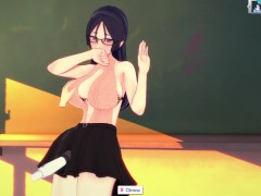 3D/Anime/Hentai: HOT Milf Teacher gets Fucked by her student after class !!