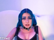 Preview 4 of ADULT TIME - POV Jewelz Blu Sucks You Off And Lets You Creampie Her From Behind