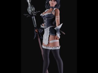 Nidalee French Maid Skin Preview [In Clothes] (By Arhoangel) [League of Legends]
