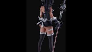 Nidalee French Maid Skin Preview [In Clothes] (By Arhoangel) [League of Legends]