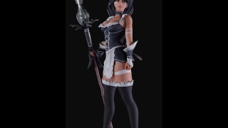Nidalee French Maid Skin Preview [com roupas] (por Arhoangel) [League of Legends]