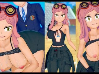 my hero mei hatsume, big tits, blowjob, 発目明