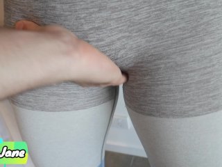 Cum in My Panties_and Yoga Pants - JizzyJane HornyBabe