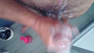 Messy soapy 5* big cock spanking