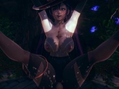 Genshin Mona striked your balls with lightning