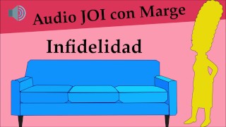 In The Simpsons' Home JOI With Marge Infidelidad
