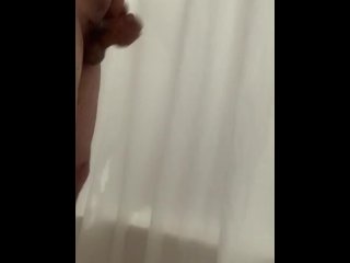 Solo Jackoff inThe Shower An Cum_Shot at the_End