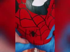 Spider-Man is a  whore creampie loose pussy cartoon slut 