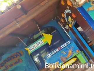 Mostrando a ppkinha pros tubaroes e Me masturbando no oceanario em Islas del Rosario 🇨🇴  Video com