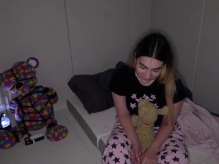 BDSM teen eats cumshot