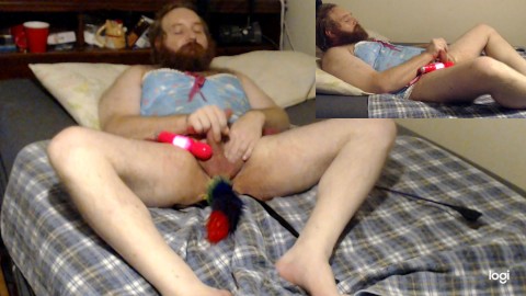 So Many New Toys, Pee I get to all but one old butt plug! Very intense Must Watch!! Part 8 of 12!