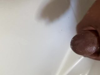 Quick nut in the shower before work 