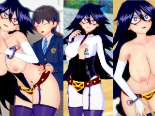 [Хентай-игра Коикацу! ] Займитесь сексом с Большие сиськи my Hero Academia Nemuri Kayama.3DCG Эротич