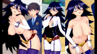 [无尽游戏 Koikatsu ！ ] 与 My Hero Academia 发生性关系 大山雀 Nemuri Kayama。 3DCG 色情动漫视频。